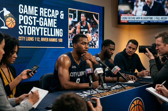 Game Recap & Post-Game Storytelling